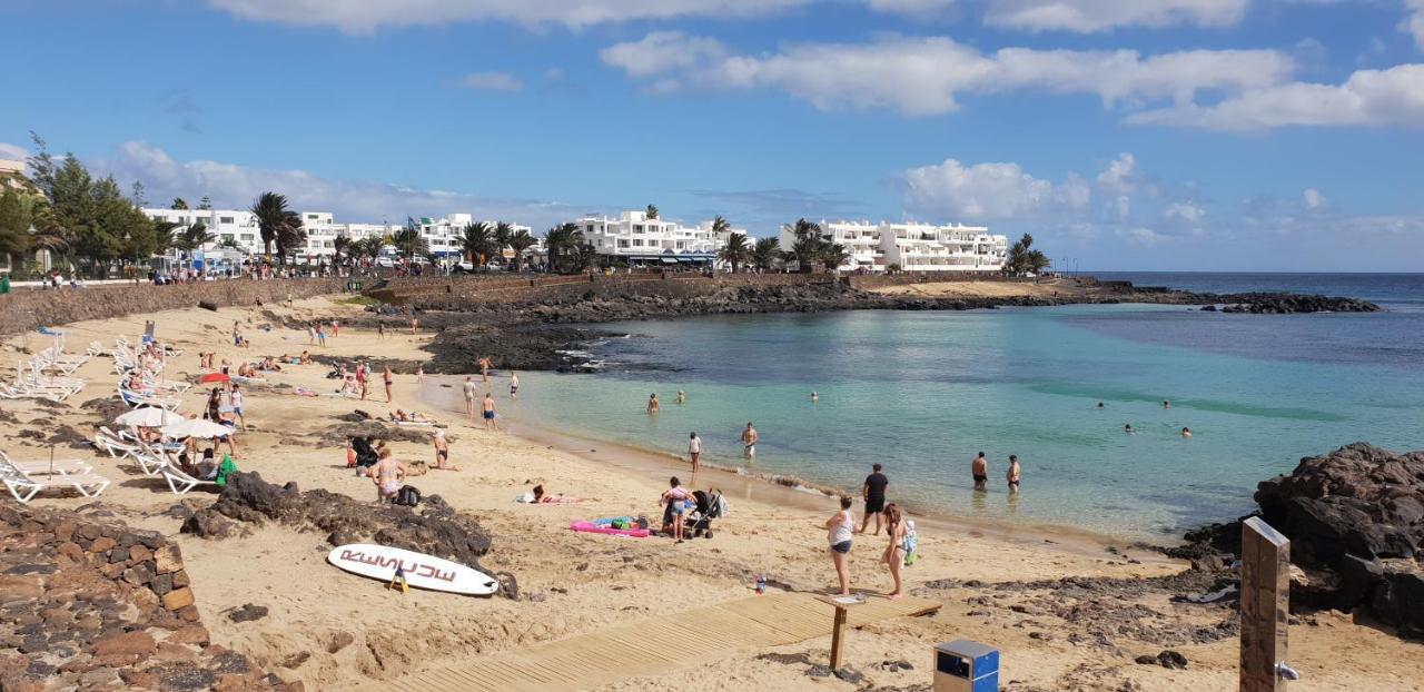 Luxury Apartamento Luz De Mar Complejo Playa Roca Costa Teguise Bagian luar foto